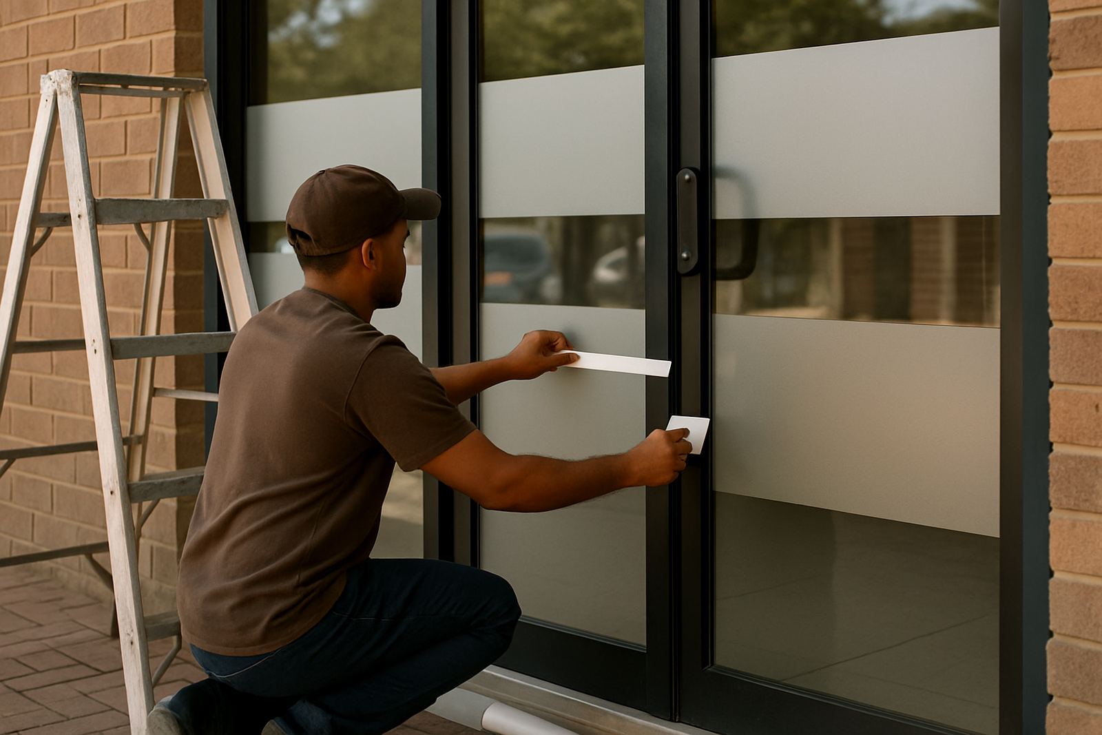 Readable Door Decals