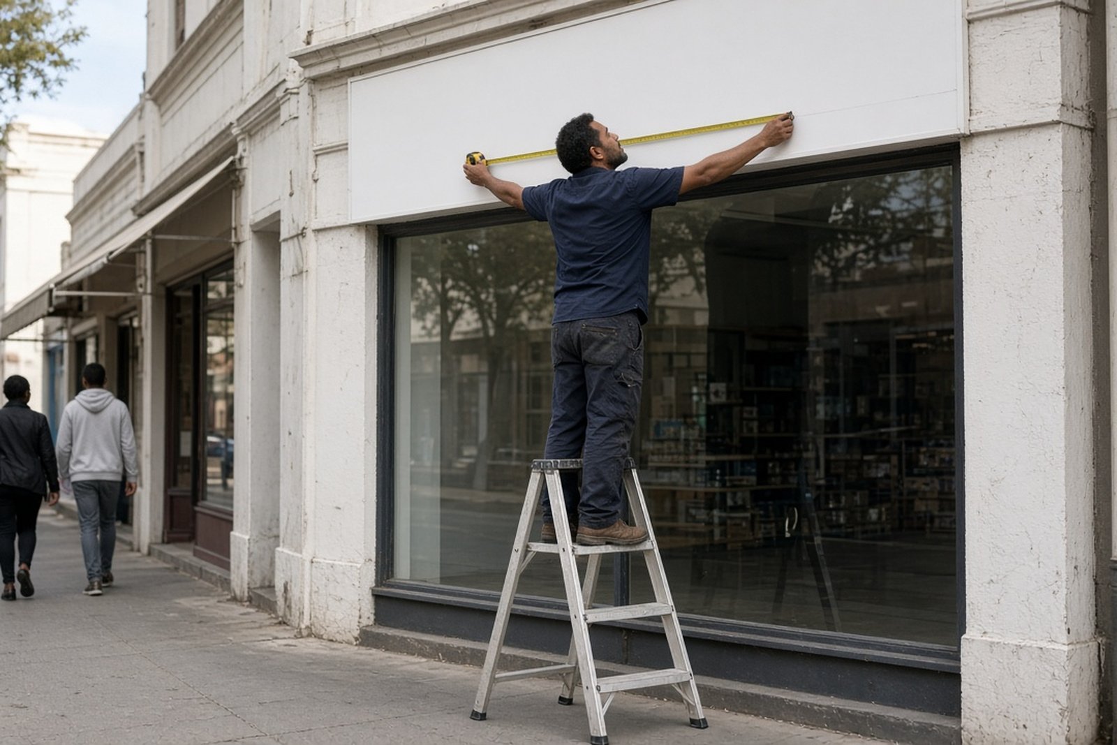 Choosing Shop Sign Size